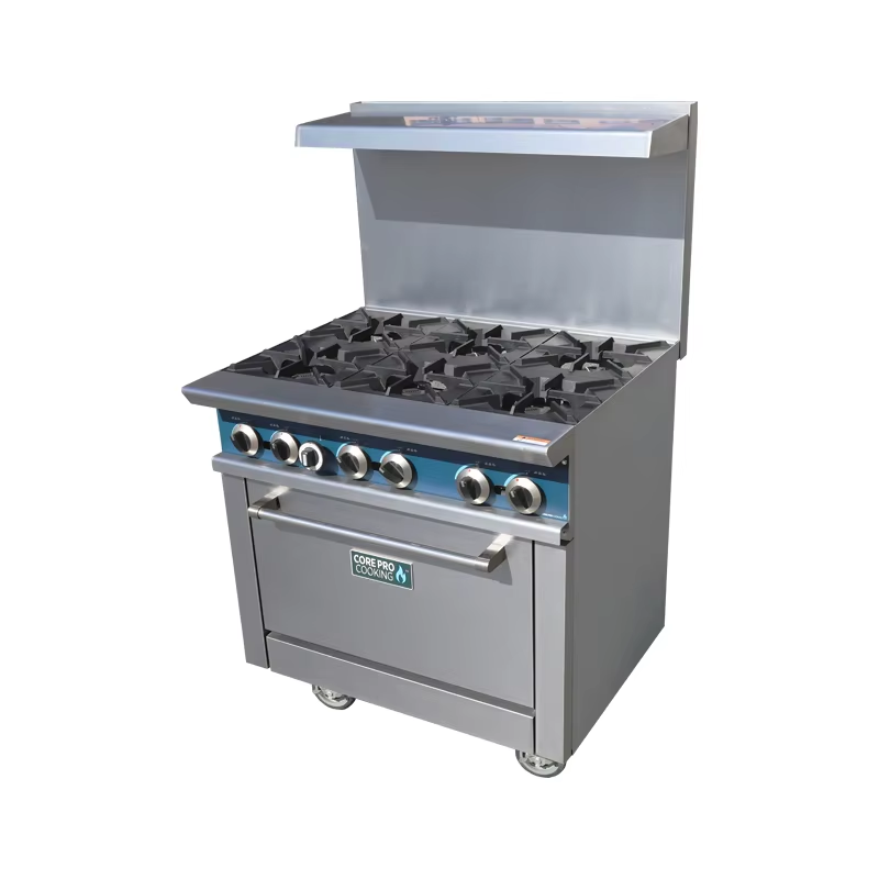 Commercial Kitchen Stove - Commercial Kitchen Equipment Free Standing Stainless