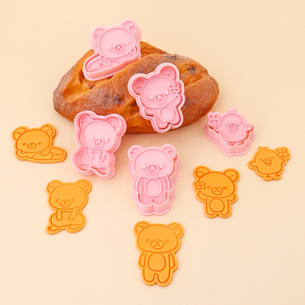 Commercial Kitchen Items - Cookie Cutters Cartoon Bear Biscuit Mold