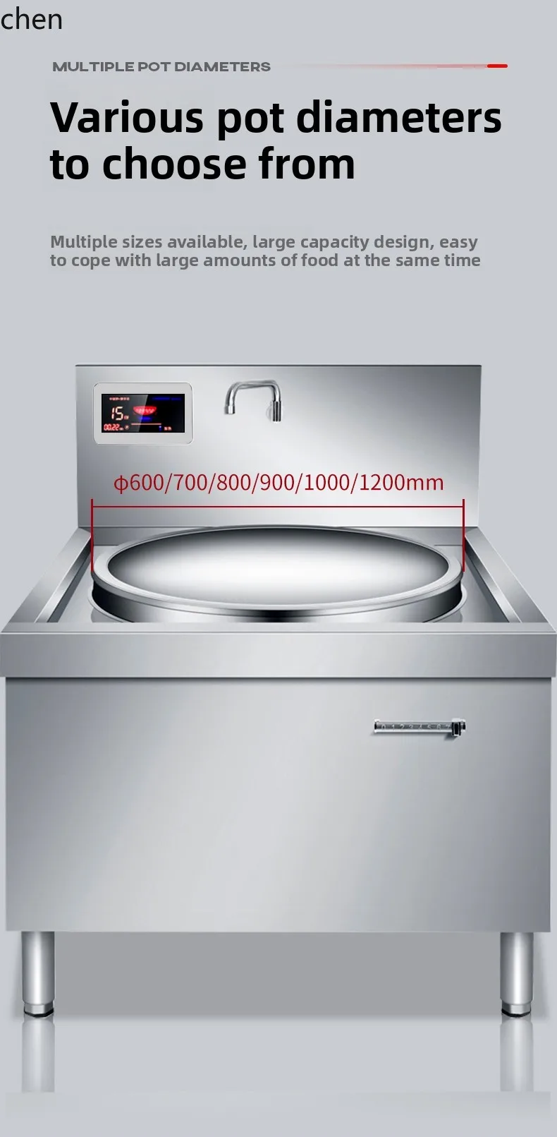 ZML commercial induction cooke - Commercial Kitchen Stove 评论和价格