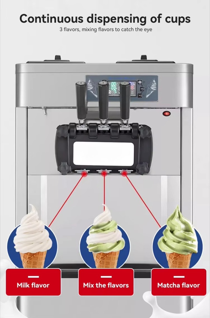 Professional Commercial Automa - Soft Serve Ice Cream Machine 评论和价格