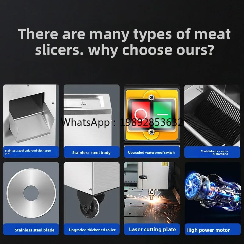 c3 Meat Slicer Commercial Larg - Meat Slicer Machine 评论和价格