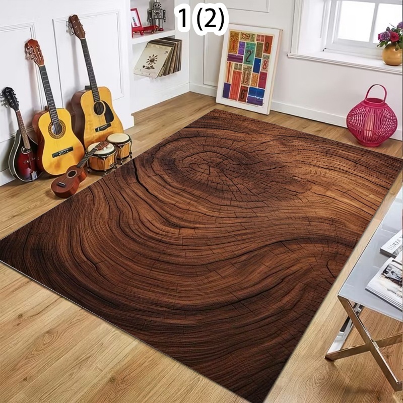 Natural Wood Grain Area Rug Br - Commercial Kitchen Mats 评论和价格