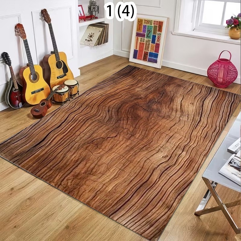 Natural Wood Grain Area Rug Br - Commercial Kitchen Mats 评论和价格