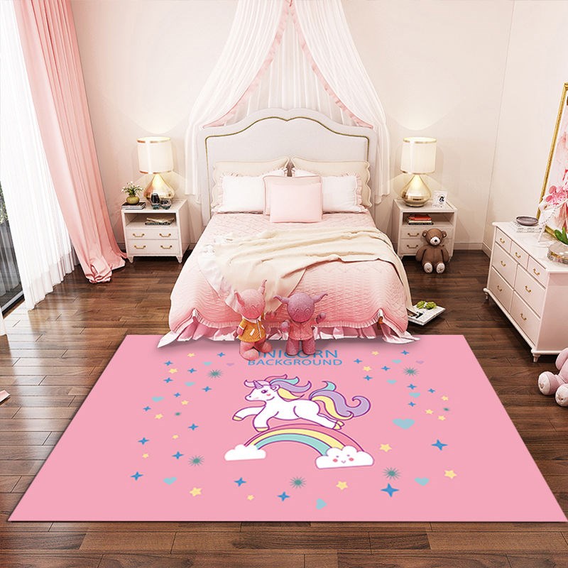 Pink Cartoon Unicorn Pattern C - Commercial Kitchen Mats 评论和价格