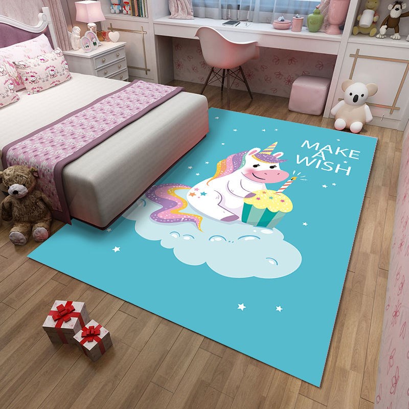 Pink Cartoon Unicorn Pattern C - Commercial Kitchen Mats 评论和价格