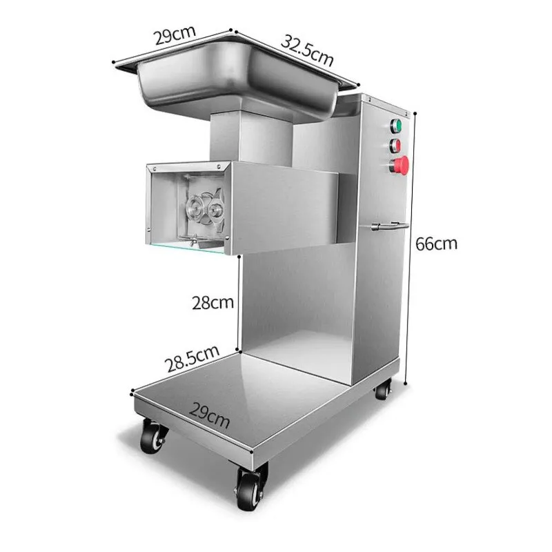 Vertical Mobile Commercial Mea - Meat Slicer Machine 评论和价格
