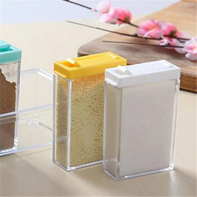 Transparent Seasoning Six Grid - Commercial Kitchen Items 评论和价格