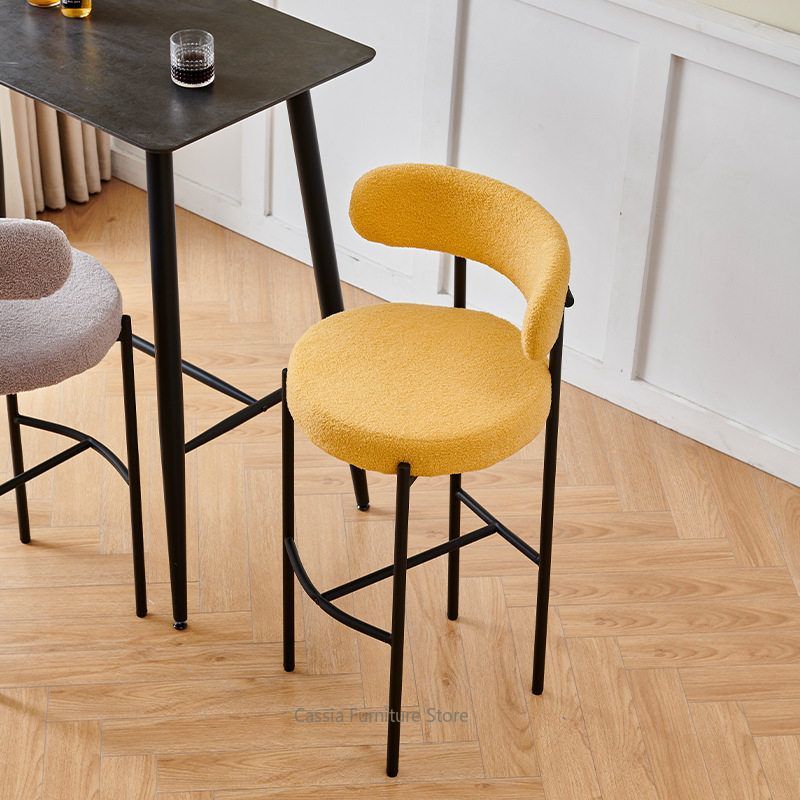 Bar Stool with Backrest for Ki - Commercial Kitchen Counter 评论和价格
