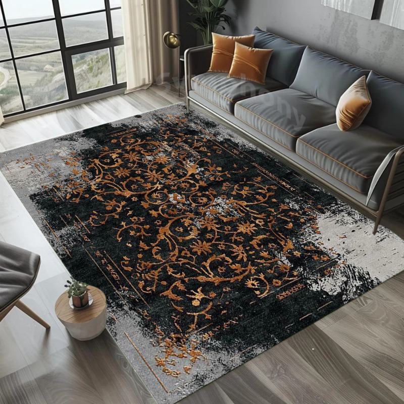 Vintage Courtly Pattern Carpet - Commercial Kitchen Mats 评论和价格