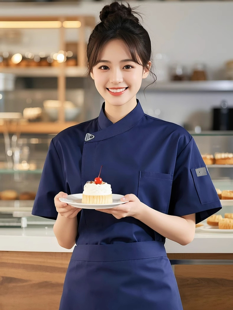 Chef Jacket Women Short Sleeve - Commercial Kitchen Services 评论和价格