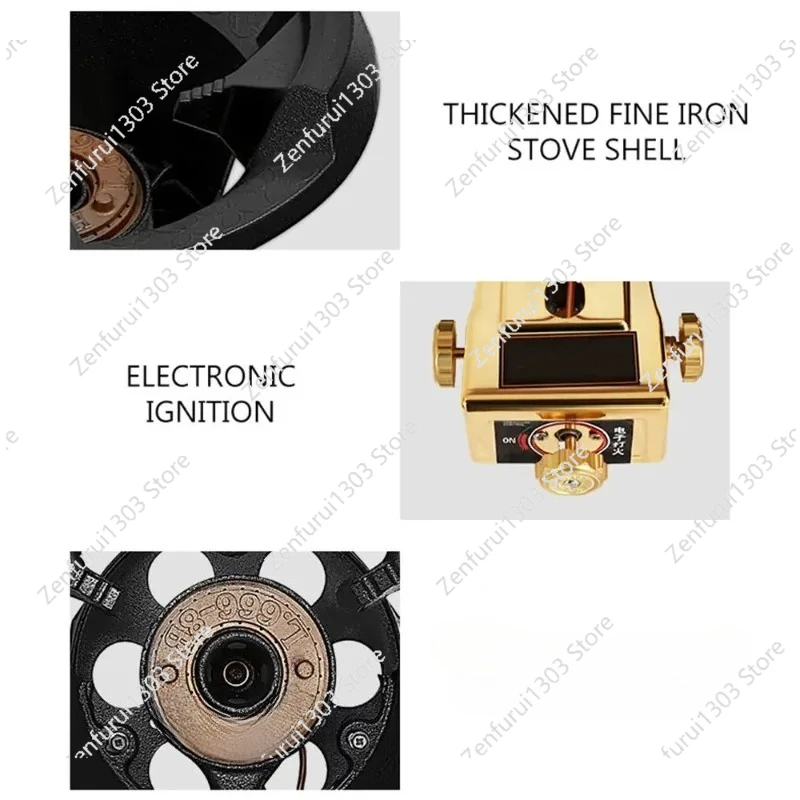 Commercial Fierce Fire Gas Sto - Commercial Kitchen Stove 评论和价格