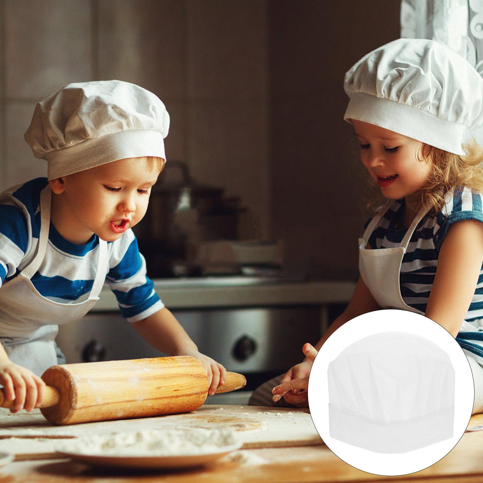 20pcs Children Disposable Chef - Commercial Kitchen Services 评论和价格