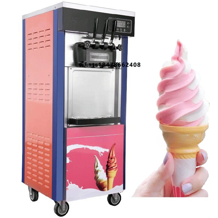 Fully Automatic 20~28L/h Soft  - Soft Serve Ice Cream Machine 评论和价格