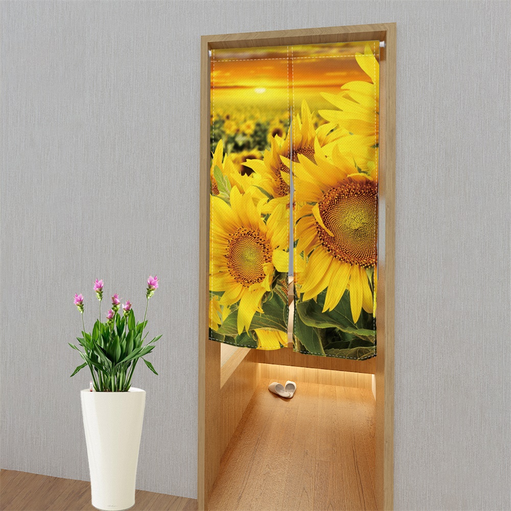 Pastoral Sunflower Flower Bedr - Commercial Kitchen Canopy 评论和价格