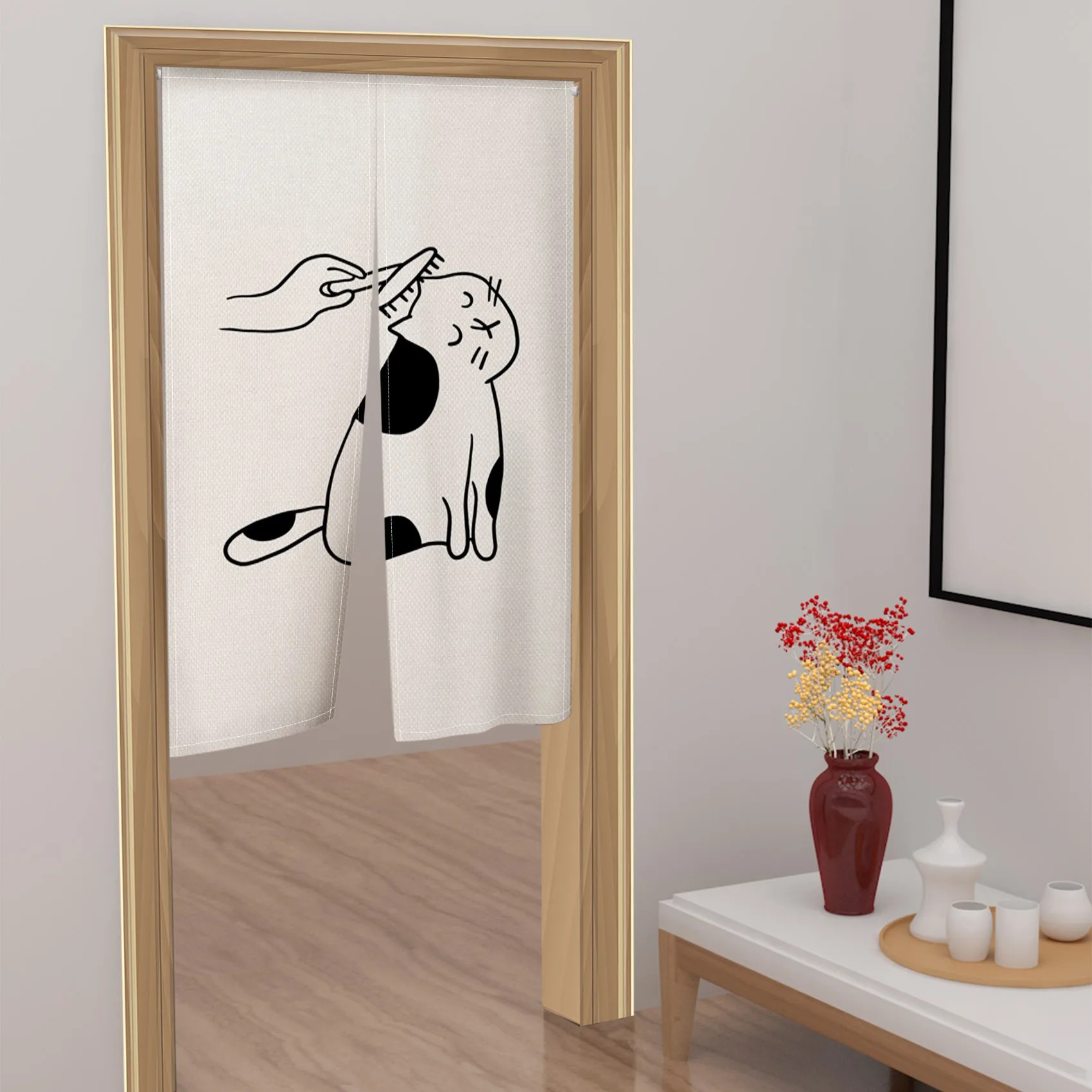 Japanese-style Door Curtain, C - Commercial Kitchen Canopy 评论和价格