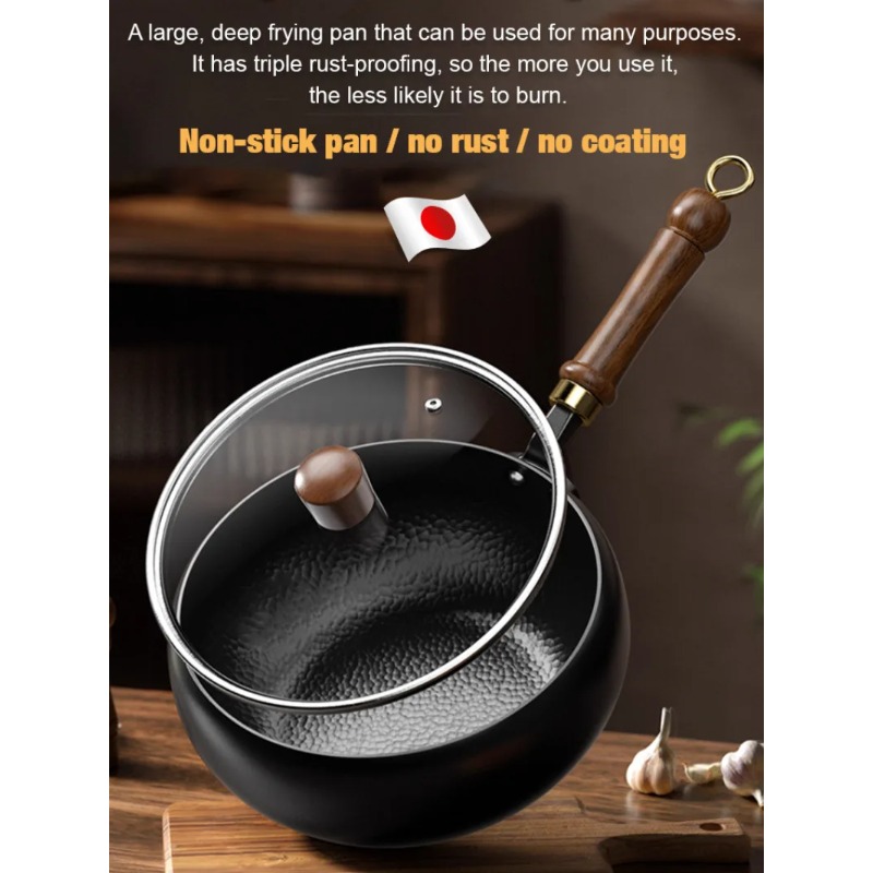 Big Belly Pot Uncoated  Hand-M - Commercial Kitchen Stove 评论和价格