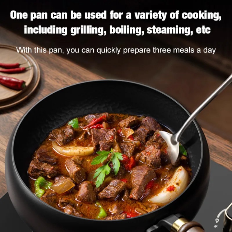 Big Belly Pot Uncoated  Hand-M - Commercial Kitchen Stove 评论和价格