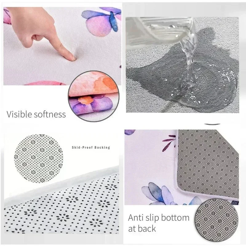 Retro Design Carpet for Living - Commercial Kitchen Mats 评论和价格