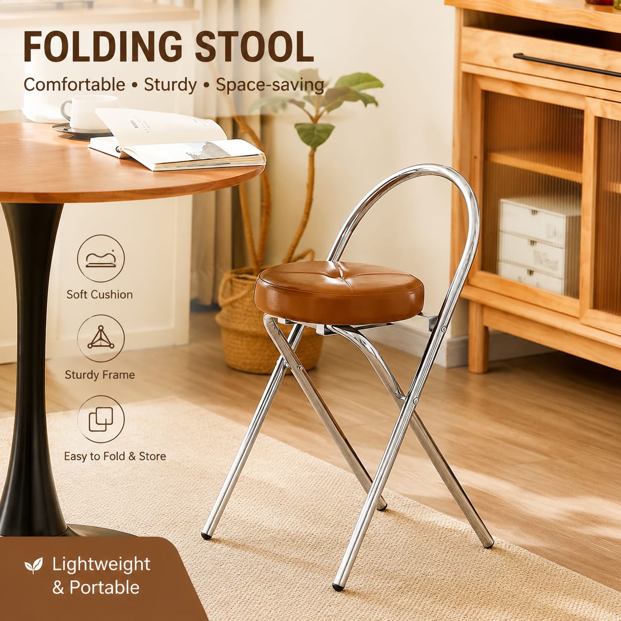 Mid-Century Modern Folding Bar - Commercial Kitchen Counter 评论和价格